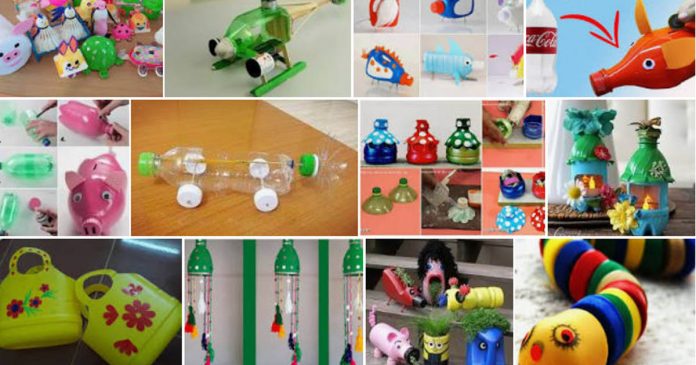 Đồ chơi tái chế từ chai nhựa sẽ khiến bạn phải bất ngờ