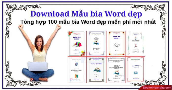 100+ Mẫu trang bìa khung viền đẹp trong Word miễn phí