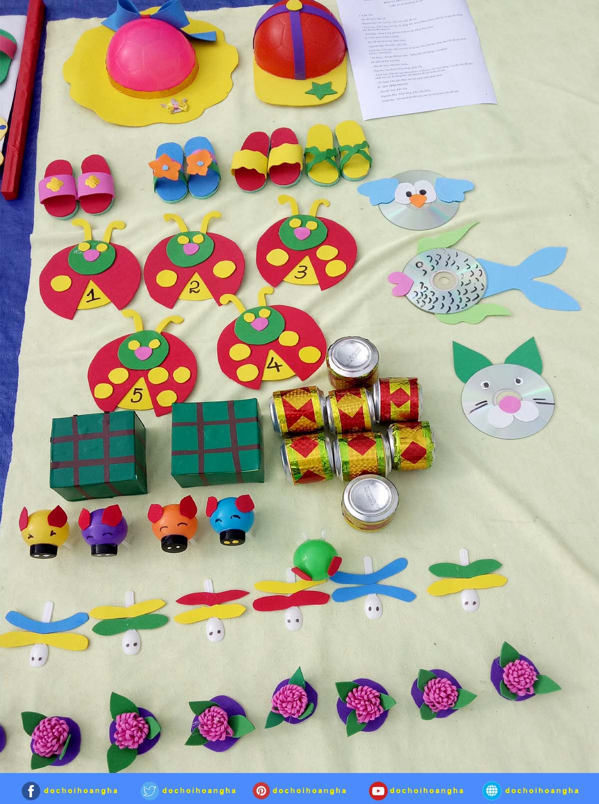 hội thi “triển lãm đồ dùng- đồ chơi” cấp trường năm học